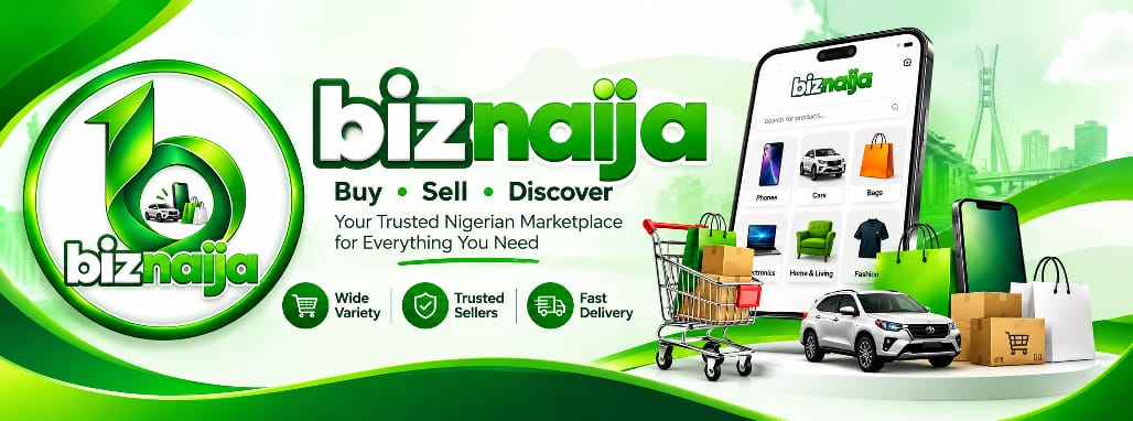 BizNaija — Buy, Sell, Discover. Your trusted Nigerian marketplace for everything you need.
